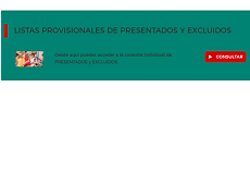 Imagen Post Listas provisionales Becas de Educación Infantil